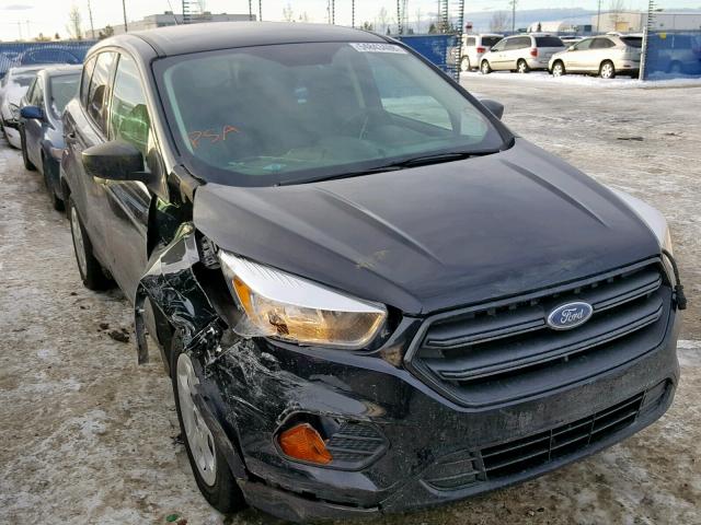 1FMCU0F75HUA43187 - 2017 FORD ESCAPE S BLACK photo 1