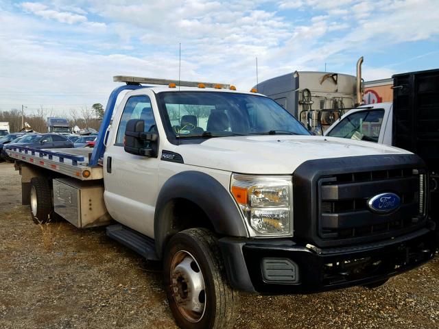 1FDUF5GY8BED03912 - 2011 FORD F550 SUPER WHITE photo 1