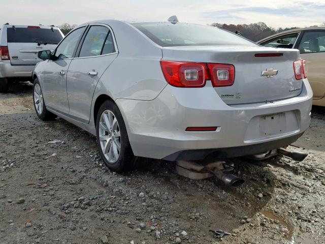 1G11H5SL0EF129659 - 2014 CHEVROLET MALIBU LTZ SILVER photo 3