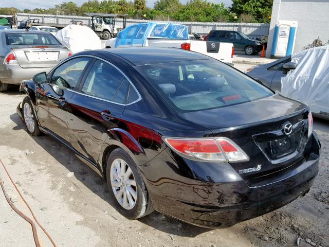 1YVHZ8DH5D5M07287 - 2013 MAZDA 6 TOURING BLACK photo 3