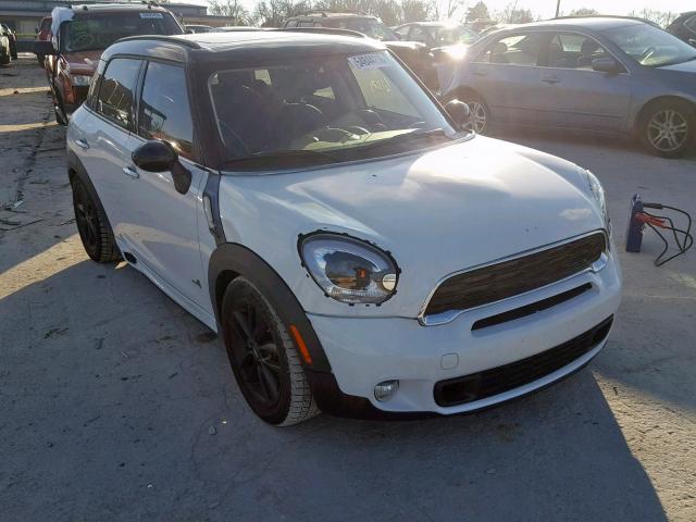 WMWZC5C51CWL62484 - 2012 MINI COOPER S C WHITE photo 1