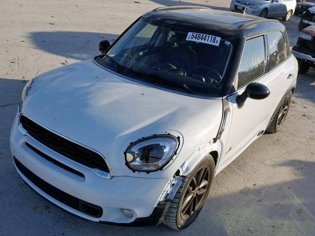 WMWZC5C51CWL62484 - 2012 MINI COOPER S C WHITE photo 2