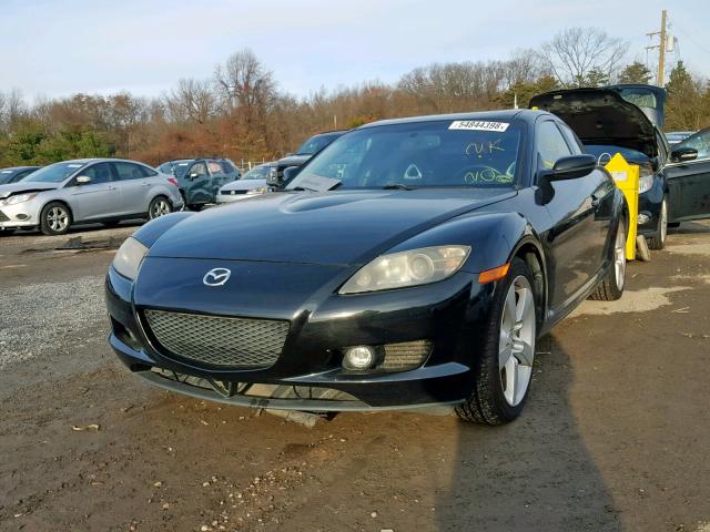 JM1FE173360205922 - 2006 MAZDA RX8 BLACK photo 2