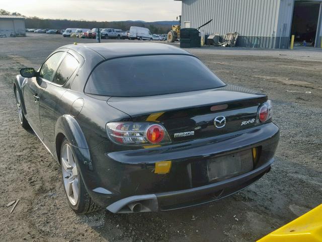 JM1FE173360205922 - 2006 MAZDA RX8 BLACK photo 3