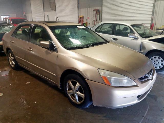 1HGCM56653A106745 - 2003 HONDA ACCORD EX GOLD photo 1