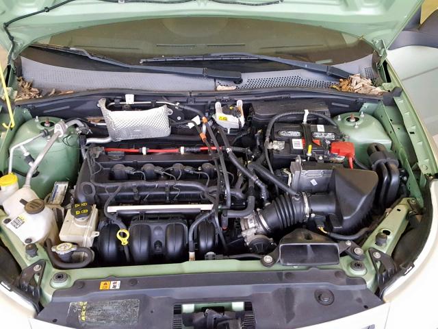 1FAHP32N78W274433 - 2008 FORD FOCUS S/SE GREEN photo 7