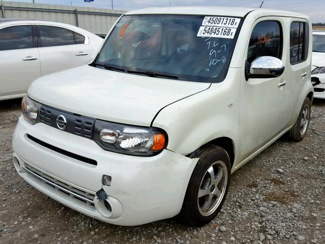 JN8AZ2KR3BT213810 - 2011 NISSAN CUBE BASE WHITE photo 2