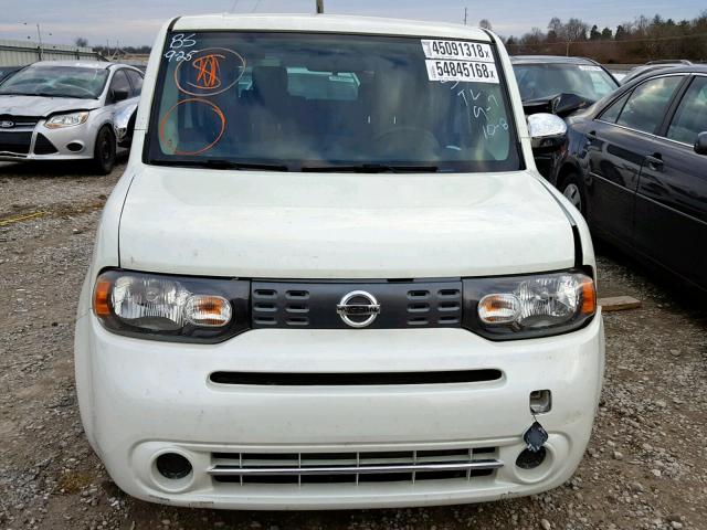 JN8AZ2KR3BT213810 - 2011 NISSAN CUBE BASE WHITE photo 9