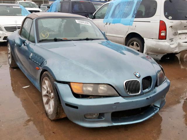 4USCJ3331WLC16154 - 1998 BMW Z3 2.8 BLUE photo 1
