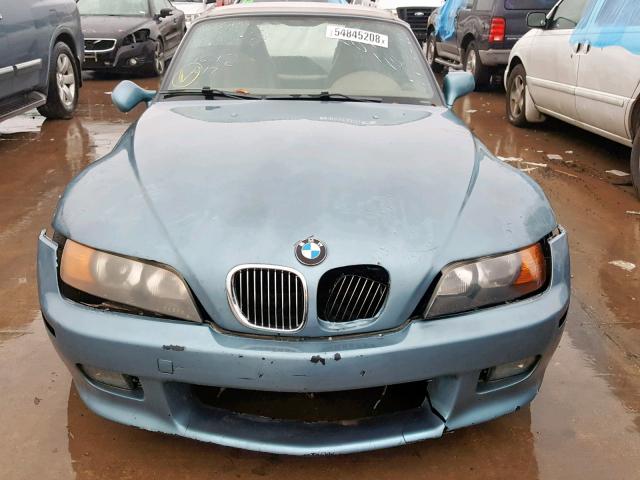 4USCJ3331WLC16154 - 1998 BMW Z3 2.8 BLUE photo 9