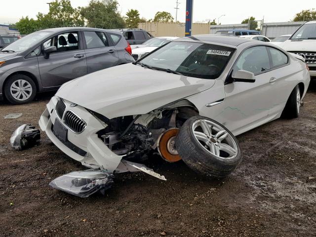 WBALW3C59EC892787 - 2014 BMW 640 I WHITE photo 2
