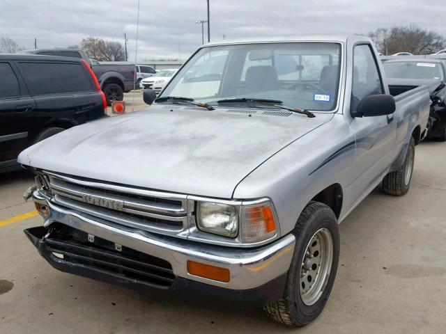 JT4RN81P1M5128226 - 1991 TOYOTA PICKUP 1/2 SILVER photo 2