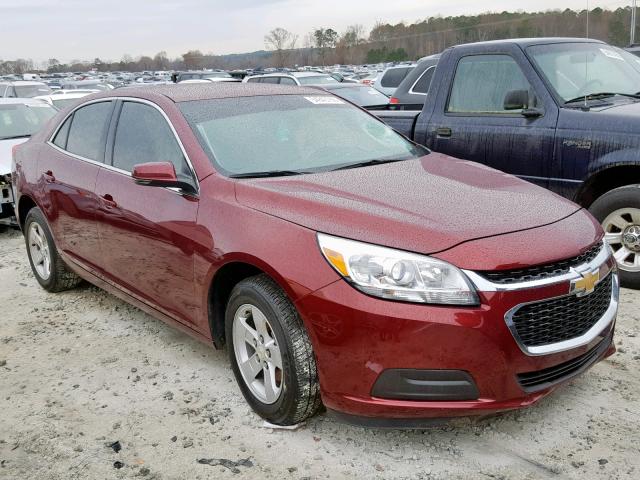 1G11C5SAXGF129751 - 2016 CHEVROLET MALIBU LIM BURGUNDY photo 1