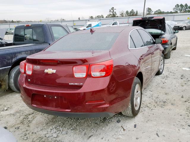 1G11C5SAXGF129751 - 2016 CHEVROLET MALIBU LIM BURGUNDY photo 4