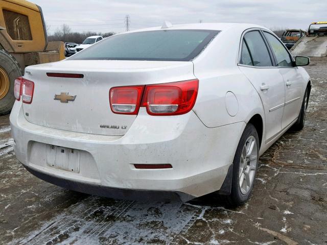 1G11C5SL4EU162108 - 2014 CHEVROLET MALIBU 1LT WHITE photo 4
