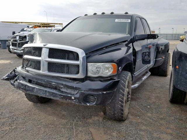 3D7MA48C24G170307 - 2004 DODGE RAM 3500 S BLACK photo 2