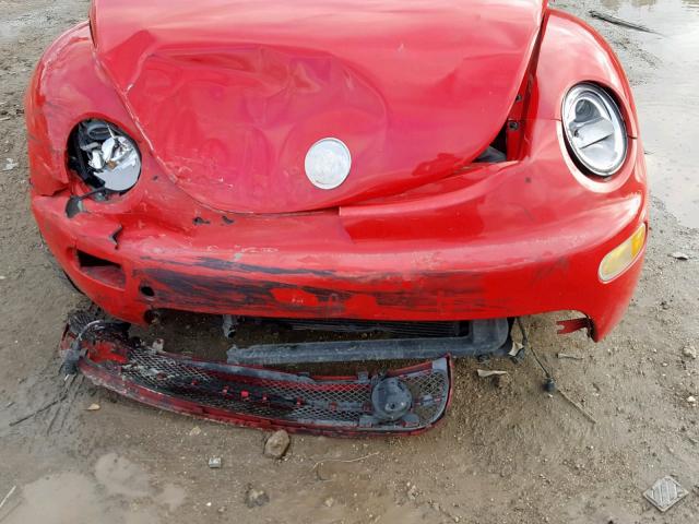 3VWCK21C83M423886 - 2003 VOLKSWAGEN NEW BEETLE Qırmızı foto 7