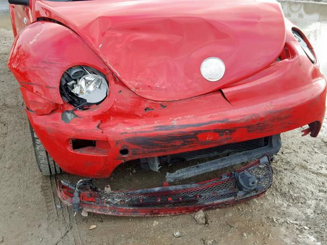 3VWCK21C83M423886 - 2003 VOLKSWAGEN NEW BEETLE Qırmızı foto 9