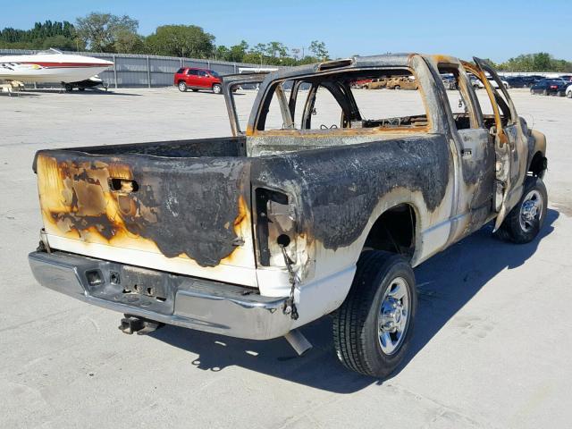 3D7KS28D88G169654 - 2008 DODGE RAM 2500 S Սպիտակ լուսանկար 4