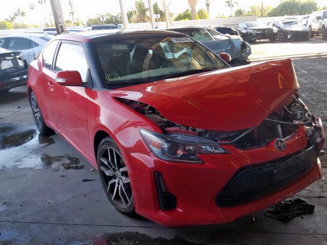 JTKJF5C75FJ000788 - 2015 TOYOTA SCION TC წითელი ფოტო 1
