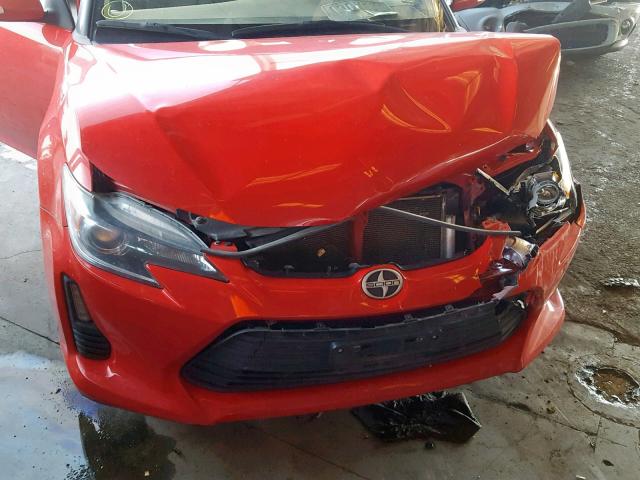 JTKJF5C75FJ000788 - 2015 TOYOTA SCION TC წითელი ფოტო 7