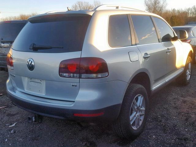 WVGBE77L18D035956 - 2008 VOLKSWAGEN TOUAREG 2 SILVER photo 4