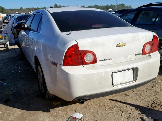 1G1ZC5E06AF187496 - 2010 CHEVROLET MALIBU 1LT თეთრი ფოტო 3