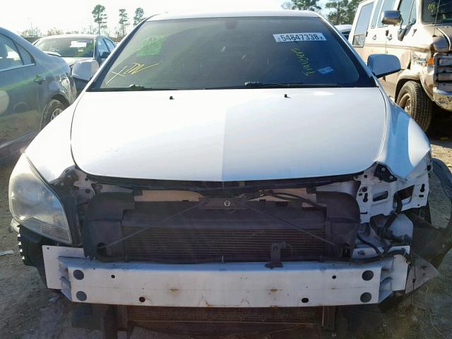 1G1ZC5E06AF187496 - 2010 CHEVROLET MALIBU 1LT თეთრი ფოტო 9