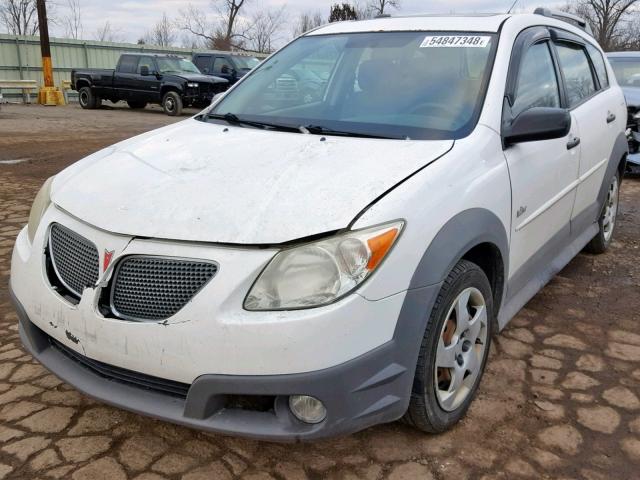 5Y2SL65806Z436630 - 2006 PONTIAC VIBE WHITE photo 2