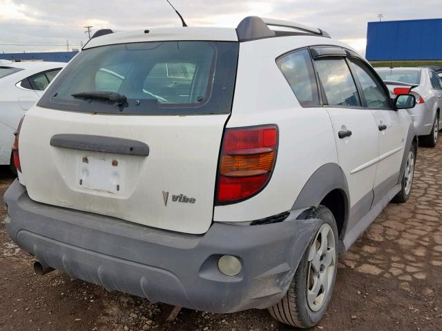 5Y2SL65806Z436630 - 2006 PONTIAC VIBE WHITE photo 4