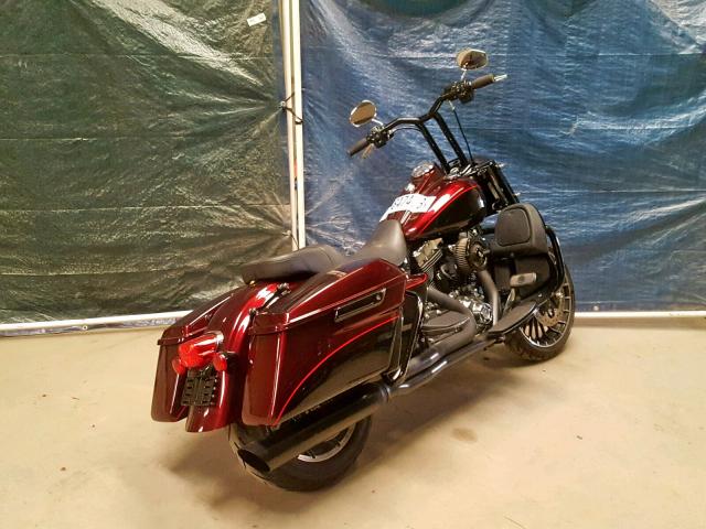 1HD1FBM15FB701100 - 2015 HARLEY-DAVIDSON FLHR ROAD RED photo 4