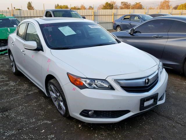 19VDE1F73EE014575 - 2014 ACURA ILX 20 TEC WHITE photo 1