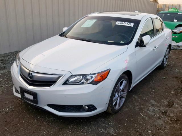 19VDE1F73EE014575 - 2014 ACURA ILX 20 TEC WHITE photo 2