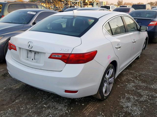 19VDE1F73EE014575 - 2014 ACURA ILX 20 TEC WHITE photo 4