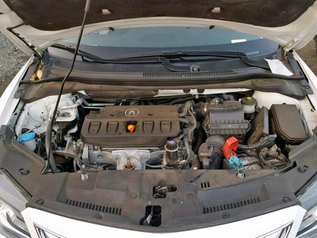 19VDE1F73EE014575 - 2014 ACURA ILX 20 TEC WHITE photo 7