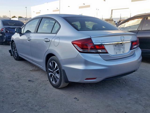 19XFB2F98DE223938 - 2013 HONDA CIVIC EXL 银色 照片 3