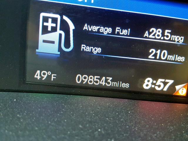 19XFB2F98DE223938 - 2013 HONDA CIVIC EXL 银色 照片 8