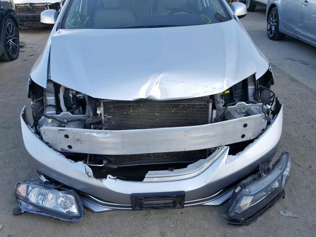19XFB2F98DE223938 - 2013 HONDA CIVIC EXL 银色 照片 9