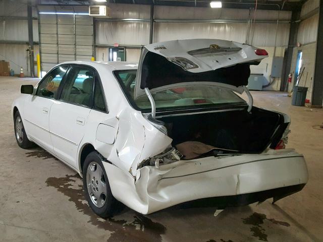 4T1BF28B94U372441 - 2004 TOYOTA AVALON XL WHITE photo 3