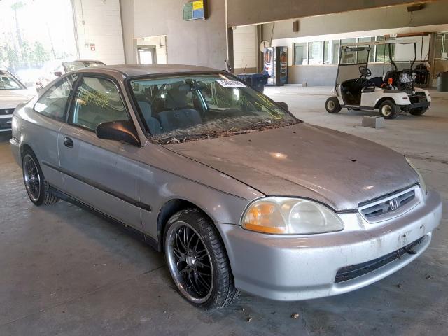 1HGEJ6221VL097317 - 1997 HONDA CIVIC DX SILVER photo 1