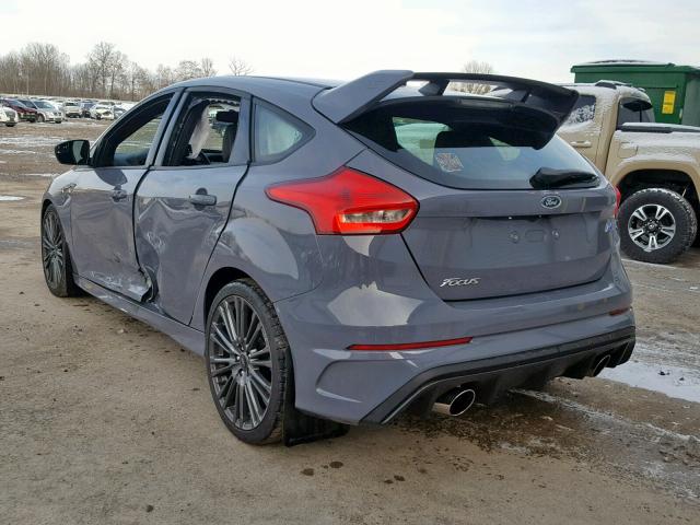 WF0DP3TH9H4118808 - 2017 FORD FOCUS RS CHARCOAL photo 3