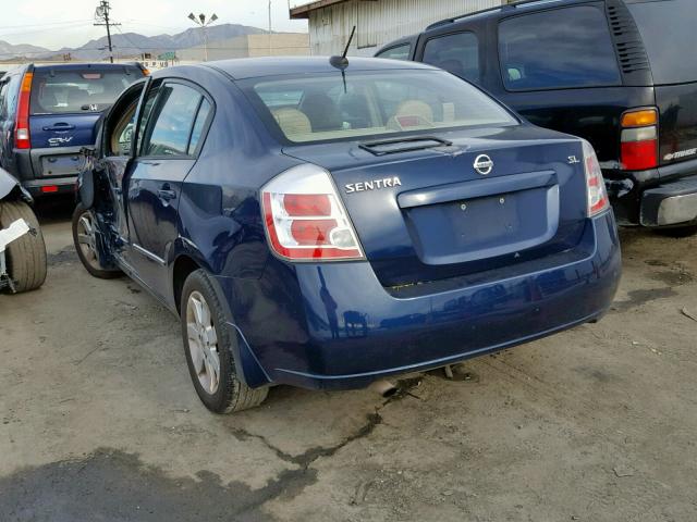 3N1AB61E29L625370 - 2009 NISSAN SENTRA 2.0 BLUE photo 3