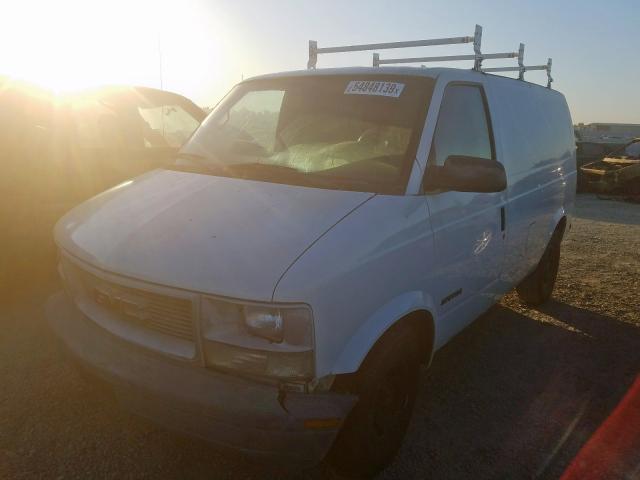 1GTDM19W71B515327 - 2001 GMC SAFARI XT WHITE photo 2