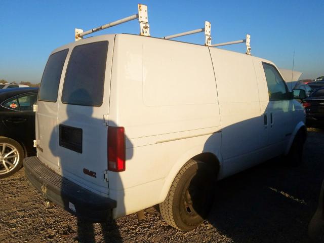 1GTDM19W71B515327 - 2001 GMC SAFARI XT WHITE photo 4