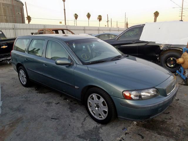 YV1SW58D812053590 - 2001 VOLVO V70 2.4T GREEN photo 1