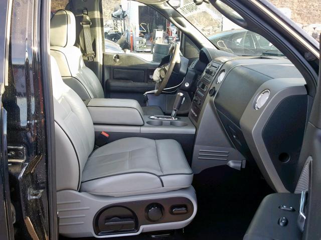 5LTPW18546FJ15206 - 2006 LINCOLN MARK LT BLACK photo 5