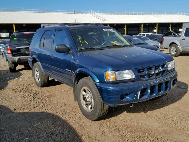 4S2CK58W614301870 - 2001 ISUZU RODEO S TEAL photo 1