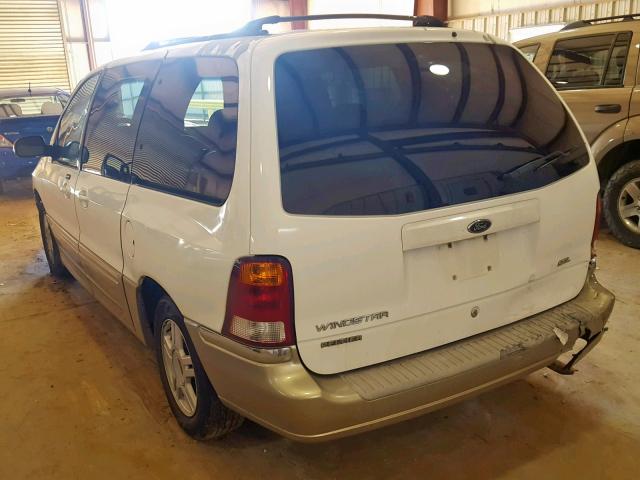 2FMDA53491BA95924 - 2001 FORD WINDSTAR S WHITE photo 3