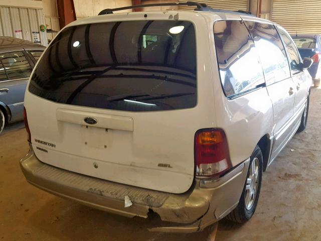 2FMDA53491BA95924 - 2001 FORD WINDSTAR S WHITE photo 4