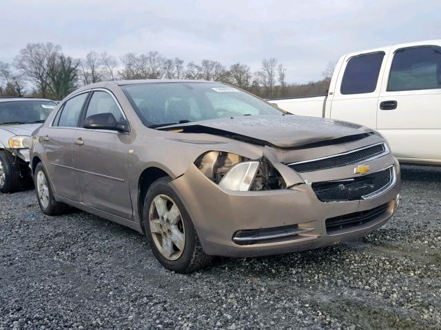 1G1ZG57B28F163726 - 2008 CHEVROLET MALIBU LS 棕色 照片 1